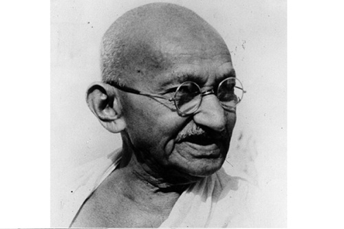 Mohandas Karamchand Gandhi. (Biography.com)