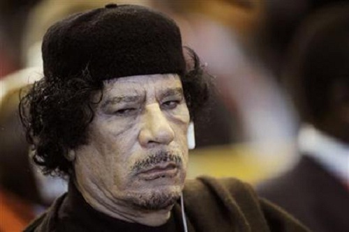 Penguasa Libya Muammar Abu Minyar Al-Qaddafi alias Muammar Gaddafi. (Reuters)