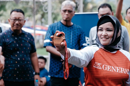 Medali Borobudur Marathon 2019. (Istimewa)
