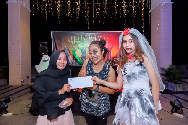 Zumba Party Halloween di Best Western Premier Solo Baru. (istimewa)