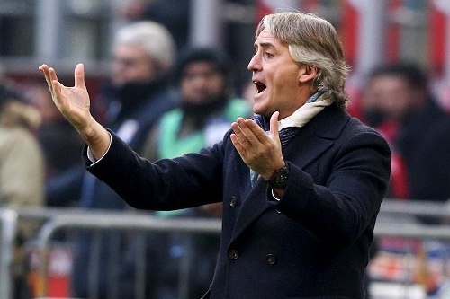 Roberto Mancini. (Reuters)