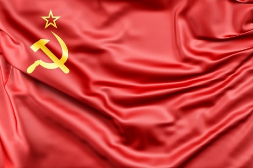 Bendera Uni Soviet. (Freepik.com)