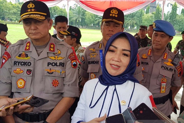 Legislator Pusat Awasi Gelar Pasukan Operasi Lilin Candi di Semarang