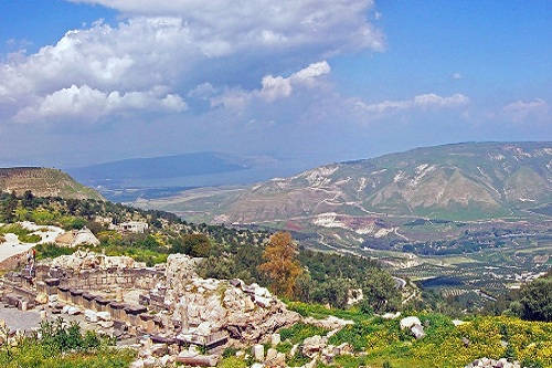 Panorama Dataran Tinggi Golan. (Wikimedia.org)