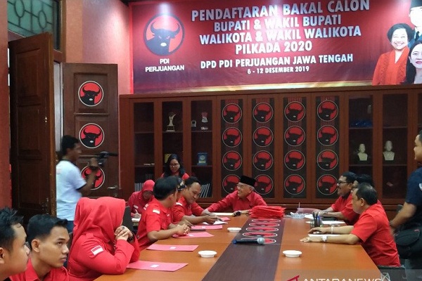 Bahkan Pejabat Pemprov Jateng Daftar Jadi Calon Kepala Daerah via PDIP Jateng