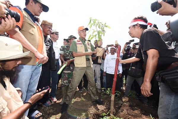 3.500 Pohon Ditanam di Pegunungan Patiayam Kudus