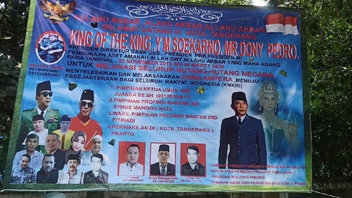 King of The King di Tangerang Klaim Sanggup Lunasi Utang Negara & Sejahterakan Rakyat