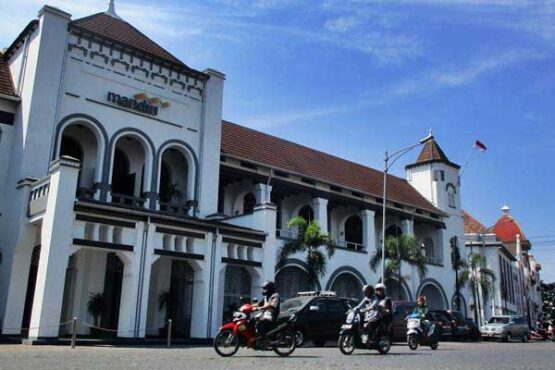 Kawasan Kota Lama Semarang, Jawa Tengah. (Antara--R. Rekotomo)