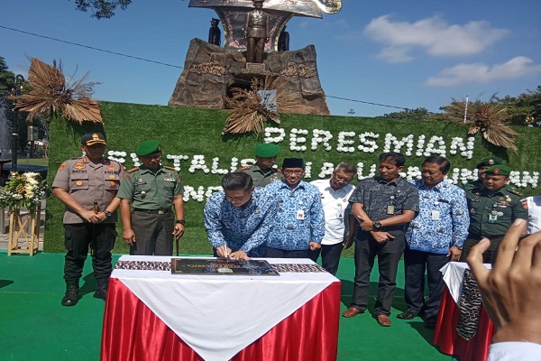 Sudah Diresmikan, Lapangan Pancasila Salatiga Belum Bisa Dipakai