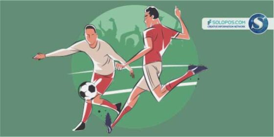 Ilustrasi sepak bola (Solopos / Whisnupaksa) sarana olah raga saingan wonogiri tepatnya