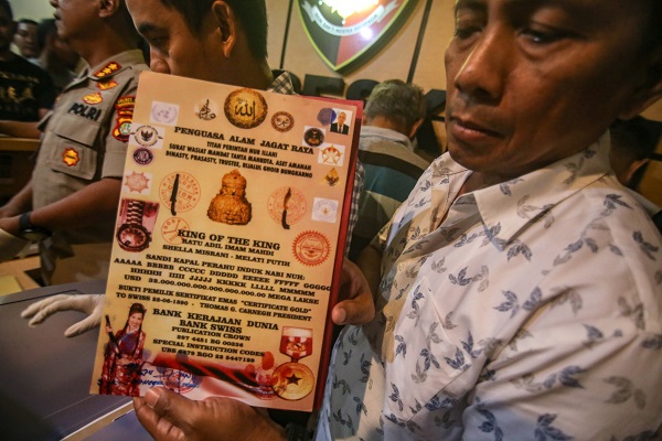 Pemimpin King of The King Punya 2 Juta Triliun Poundsterling? Polisi: Halu!