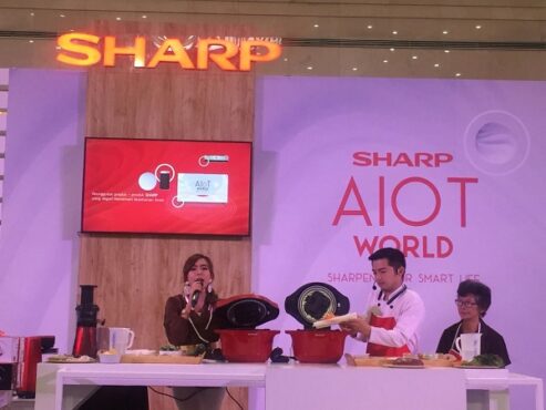 Shartp AIoT World di Atrium Utama, Plaza Ambarrukmo, Jogja, 5-8 Maret 2020. (Istimewa/Sharp Indonesia)