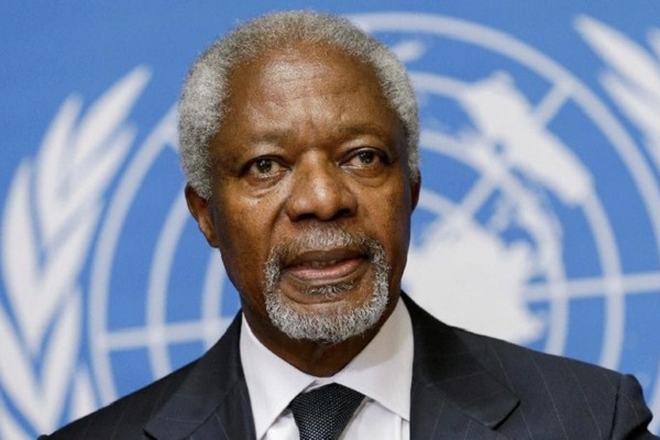 Kofi Annan. (Reuters)