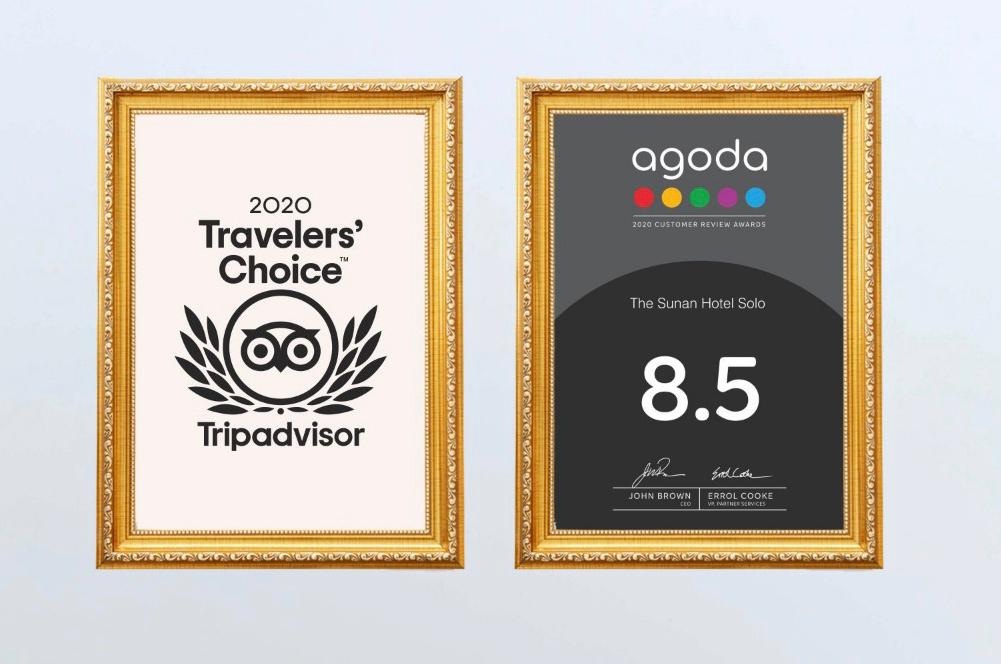 The Sunan Hotel Solo Kembali Raih Penghargaan Dari Agoda Tripadvisor