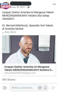 Hoax Johnny Sins dikira Dokter dari Amerika. (Istimewa)