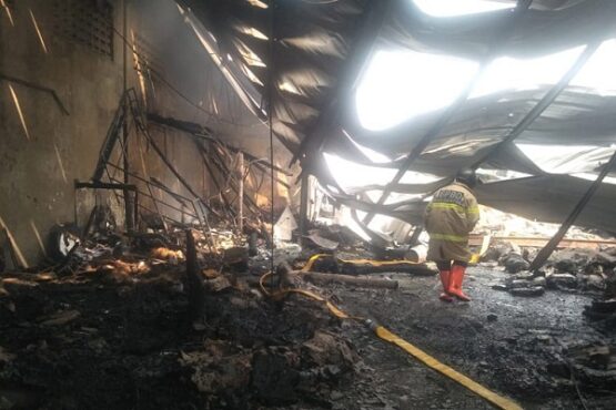 Gudang Mebel Terbakar