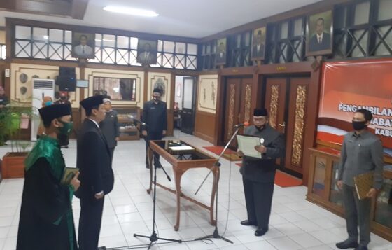 Sekretaris Daerah Pj Sukoharjo Widodo