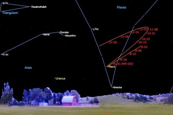 Mars Stand Still 9 September 2020. (Space.com)