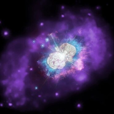 Penampakan eta carinae. (Nasa.gov)