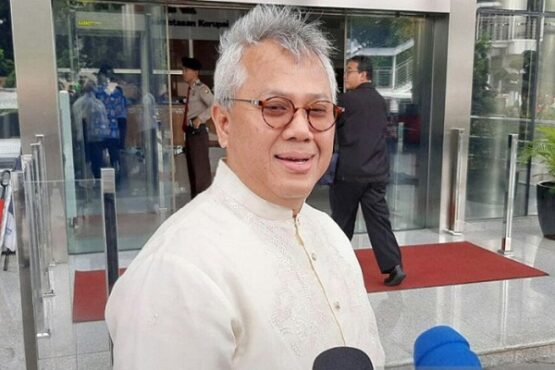 Ketua Komisi Pemilihan Umum (KPU) Arief Budiman. (Antara-Benardy Ferdiansyah)
