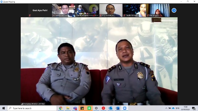 Astra Motor Jateng Kolaborasi Bareng Ditlantas Polda Jateng Adakan Webinar Edukasi Safety Riding