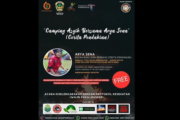 Anti Mainstream Pendaki Ini Membedah Buku Barunya Di Hutan Nongko Ijo Madiun Solopos Com