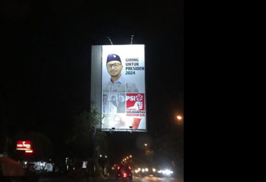 giring nidji calon presiden PSI