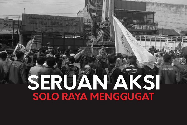 Tegas! Ini 2 Poin Tuntutan Peserta Aksi Soloraya Menggugat