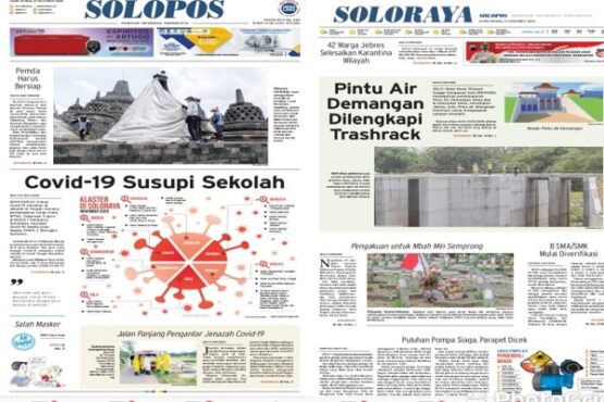 Koran Solopos edisi Kamis (12/11/2020).