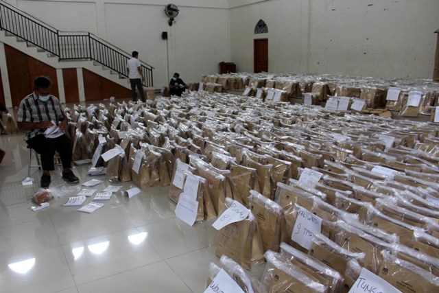 Logistik Pilkada Sragen akan Didistribusikan Pekan Depan