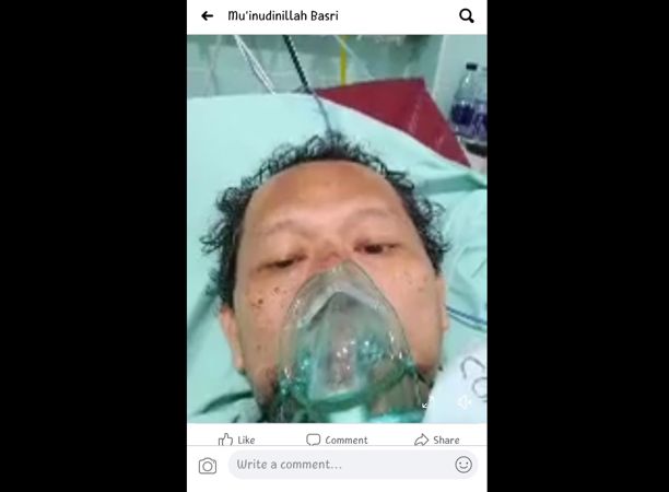 5 Hari Sebelum Meninggal, Ustaz Muin Sempat Live Facebook Dari RS, Ini Pesan-Pesannya