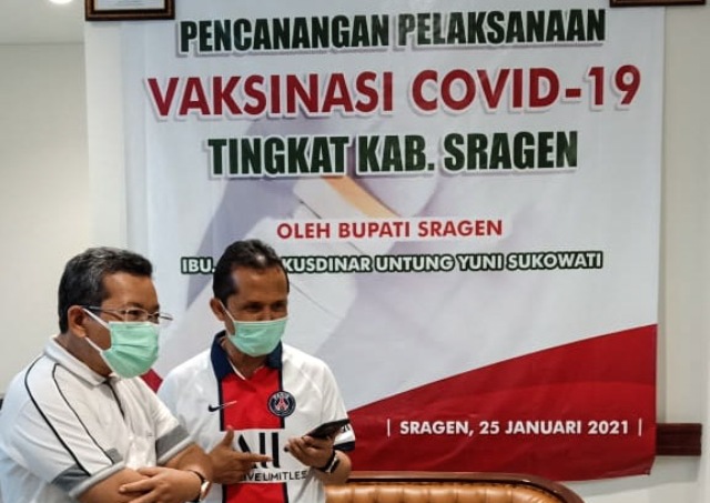 Silakan Daftar, Polres Sragen Siapkan 1.340 Dosis Vaksin Covid-19 Gratis Mulai Rabu