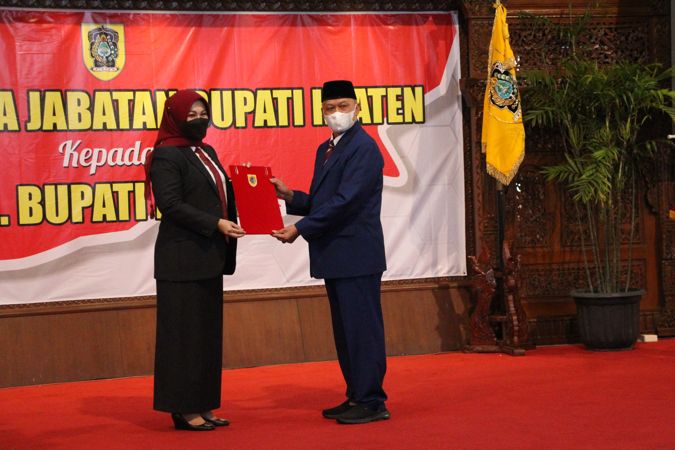 Sekda Klaten Dimutasi Jadi Staf Ahli Bupati