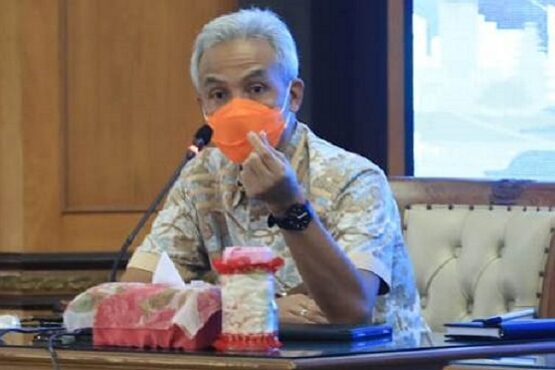 mudik 2021 Gubernur Jateng, Ganjar Pranowo, Impor beras ganjar isolasi mandiri covid-19 SMAN 1 gondang sragen