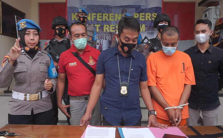 Perdana, Polres Boyolali Tampilkan Juru Bicara Isyarat dalam Konferensi Pers