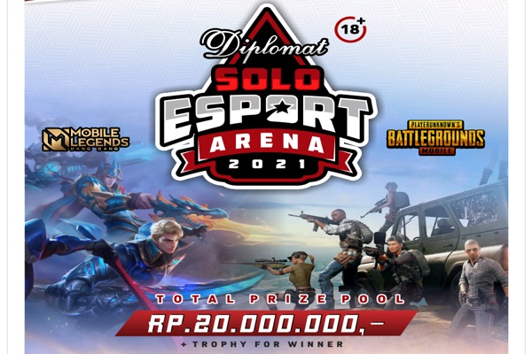 Berhadiah Rp20 Juta, Diplomat Solo Esport Arena 2021 Tantang Gamers Unjuk Kebolehan