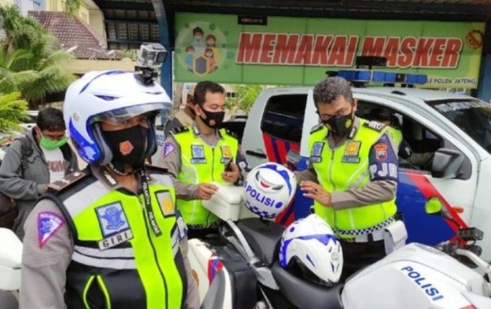 Helm Polantas Dilengkapi Kamera, Siap Rekam Pelanggaran Lalu Lintas