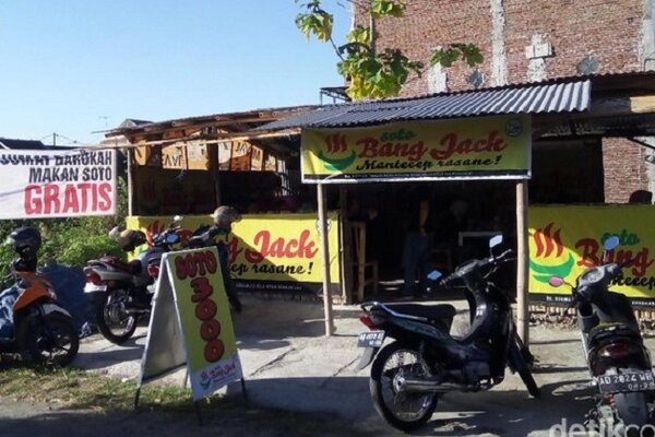 Dulu Jadi Peracik Bom, Kini Bang Jack Jualan Soto di Sukoharjo dan Jadi Viral