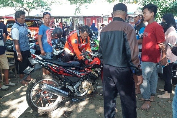 Viral! Pemuda Ciamis Tewas Tercebur Saat Selfie Naik Motor