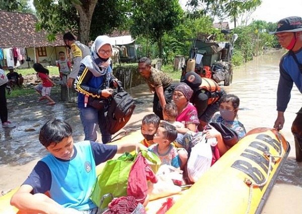 Hujan 8 Jam, 150 Rumah di 24 Desa di Madiun Terdampak Banjir