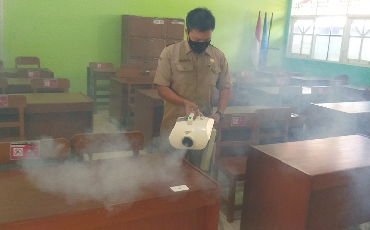 Sekolah di Klaten Kembali Daring Sambil Tunggu Evaluasi Uji Coba PTM