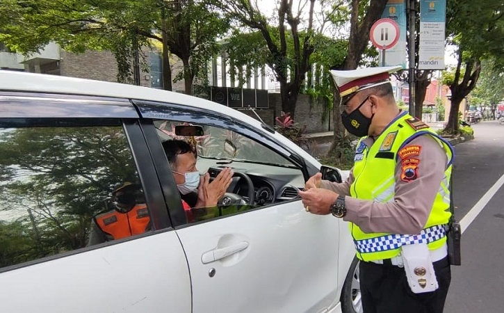 Melintas di Solo Saat Lebaran, 481 Kendaraan Diperiksa