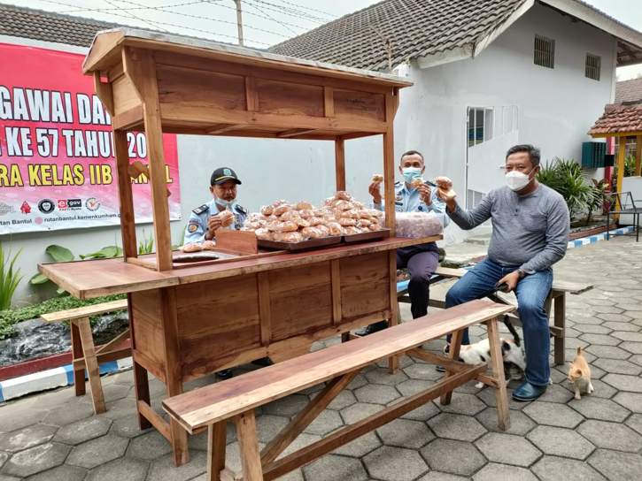 Ada Angkringan di Dalam Rutan Bantul Selama Ramadan