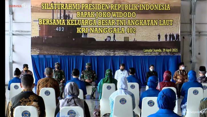 Setelah Naikkan Pangkat, Beri Beasiswa Anak, Kini Jokowi Beri Rumah Istri Awak KRI Nanggala-402