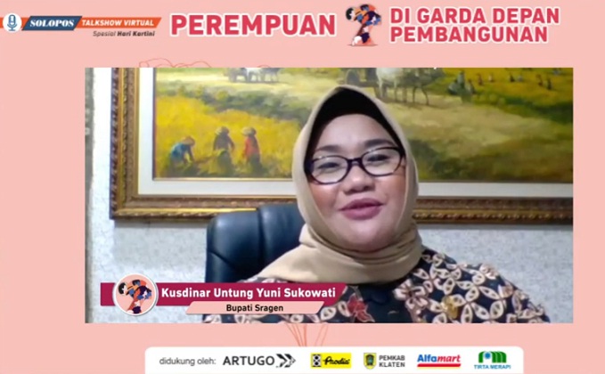 Trik Bupati Sragen Yuni Tetap Tampil Prima, Ada Peran Suami Hlo