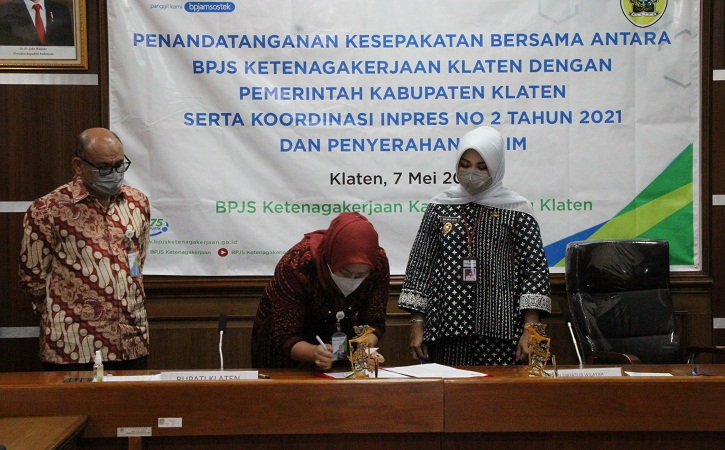 3 Ahli Waris Peserta BPJS Ketenagakerjaan di Klaten Terima Santunan Puluhan Juta hingga Miliaran Rupiah