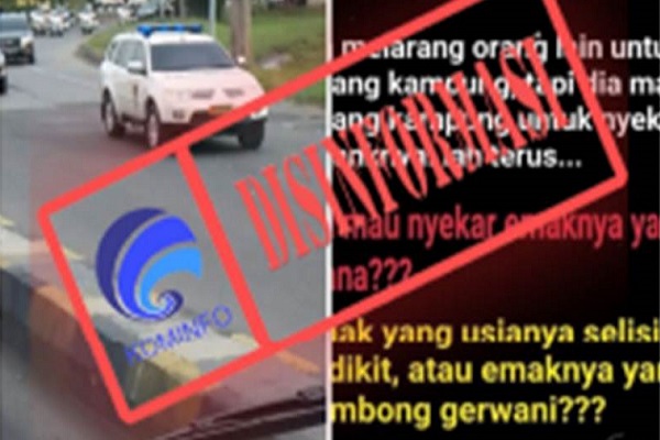 Tank Cegat Pemudik hingga Jokowi Mudik Hanya Hoaks?