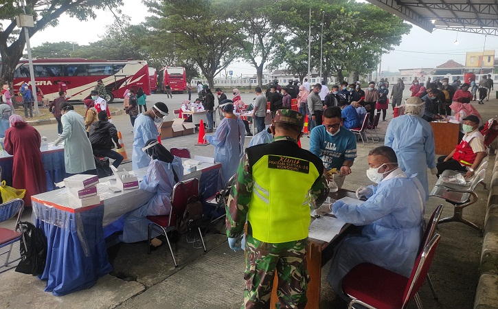 Waduh! 7 Pemudik di Wonogiri Positif Covid-19 Saat Dites Antigen
