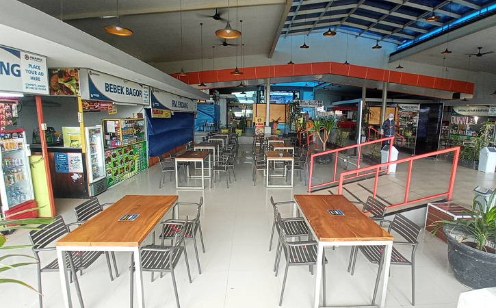 Sepi Senyap, 11 Kios UKM dan Toko Modern di Rest Area 519A Sragen Tutup