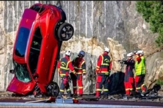 Volvo lakukan aneka metode crash test. (Volvo)
